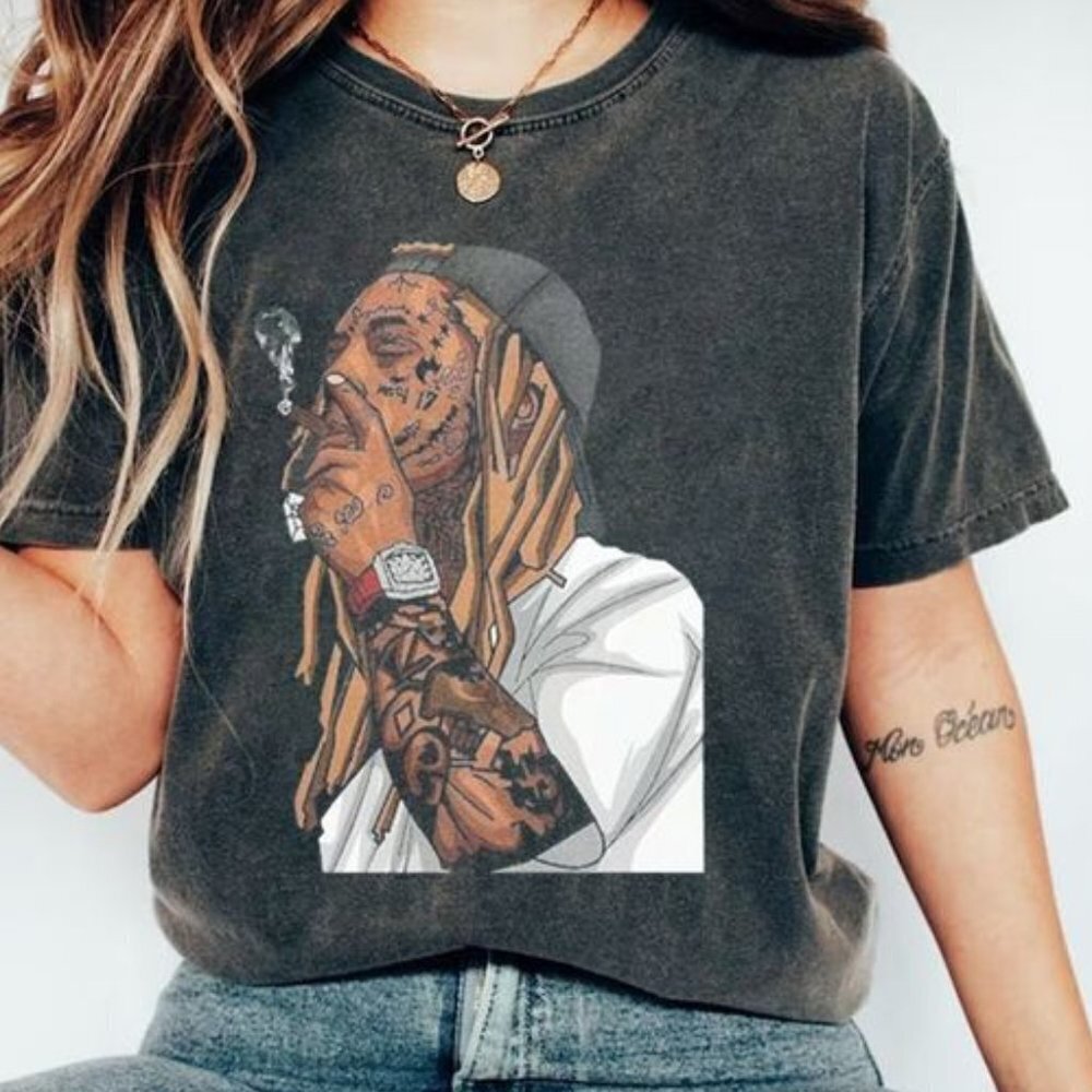 Lil Wayne Rapper  Tshirt Rap Fan Gift Shirt